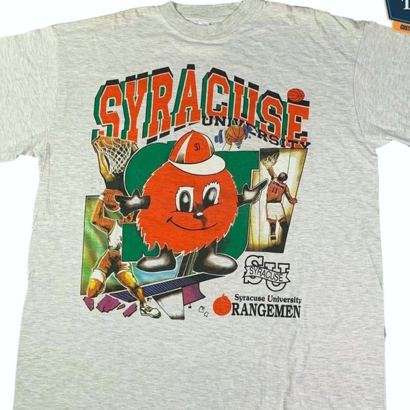 Gildan Other - Vintage NCAA Syracuse Orange Basketball College T-Shirt, Syracuse University